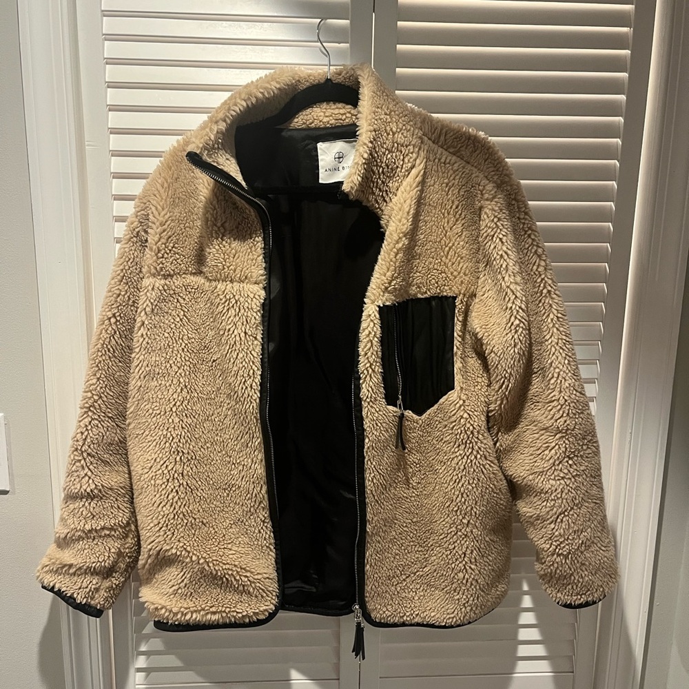 Anine Bing Ryder Sherpa Jacket